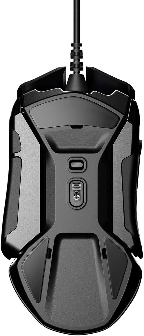 SteelSeries Rival 600 Gaming Maus, OLED-Display, Taktile Alarmierung, 16000 CPI, multicolor – schwar