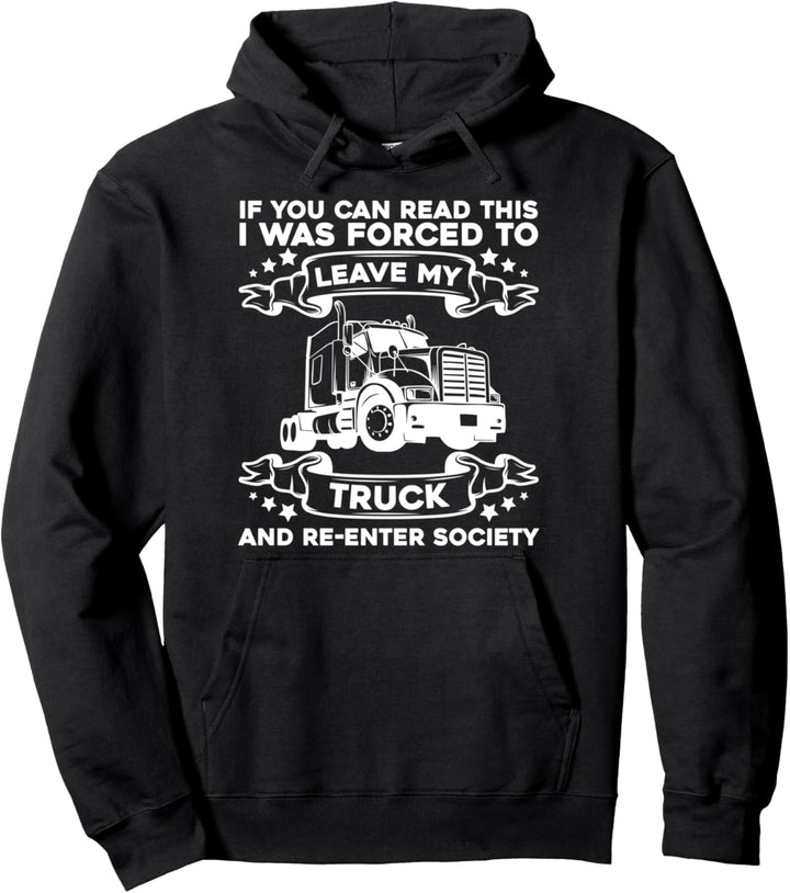 LKW Fahrer Lastwagenfahrer - Fernfahrer Trucker Pullover Hoodie