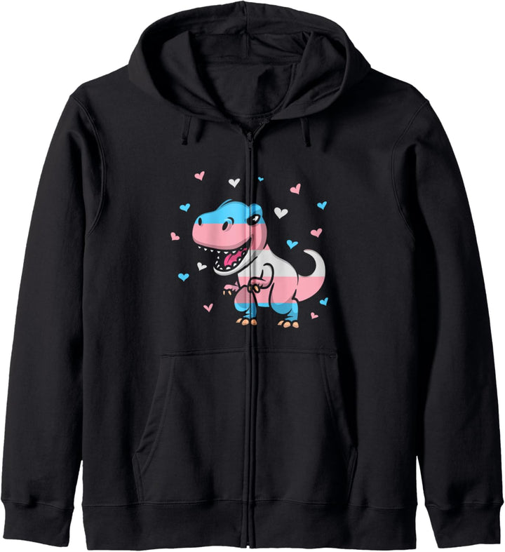Transgender Pride Flag Funny Transgender Pride Colors Kapuzenjacke