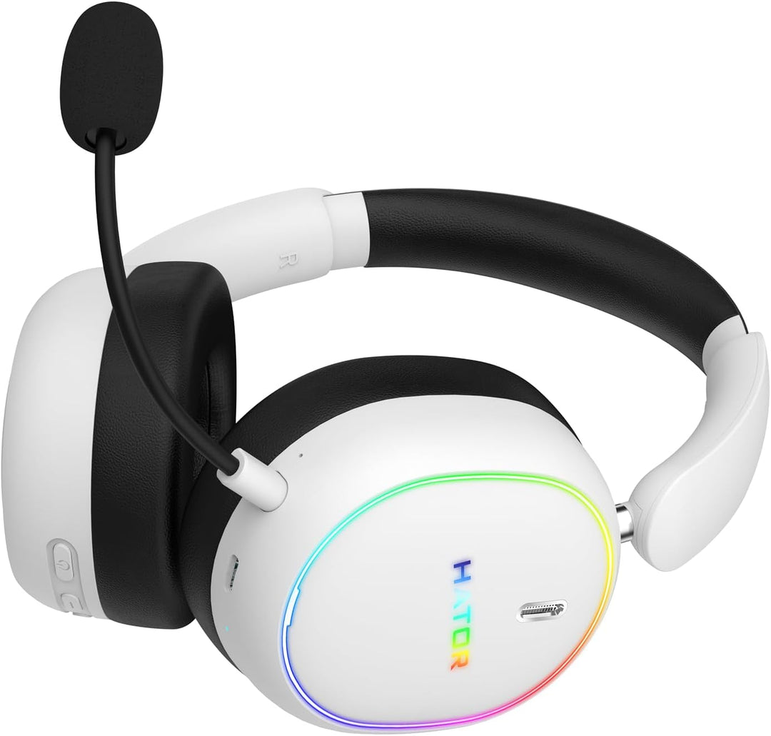 HATOR Phoenix 2 Wireless Gaming-Headset, Weiss White, White
