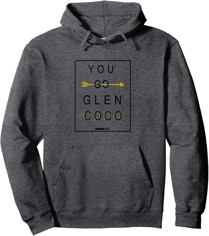 Mean Girls You Go Glen Coco Gold Arrow Pullover Hoodie
