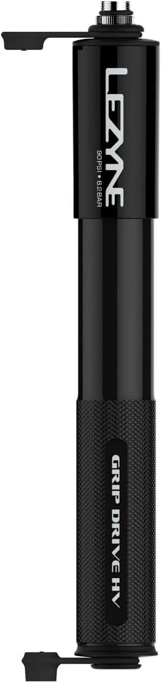 Lezyne Minipumpe Grip Drive HV M (230mm) Schwarz, M (230mm) Schwarz