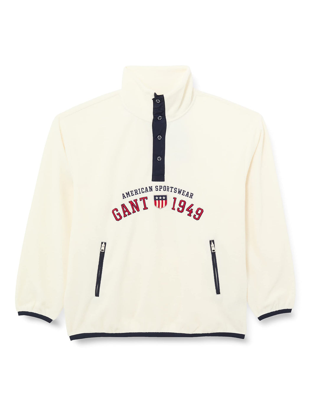 GANT Herren Pullover M Eggshell, M Eggshell
