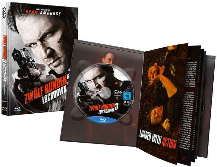 12 Runden 3: Lockdown [Blu-Ray+DVD] - uncut - limitiertes Mediabook Cover C, Blu-ray