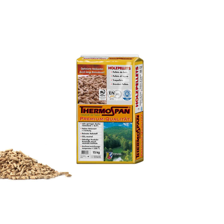 30 kg Thermospan Holzpellets Premium (2 x 15 kg)