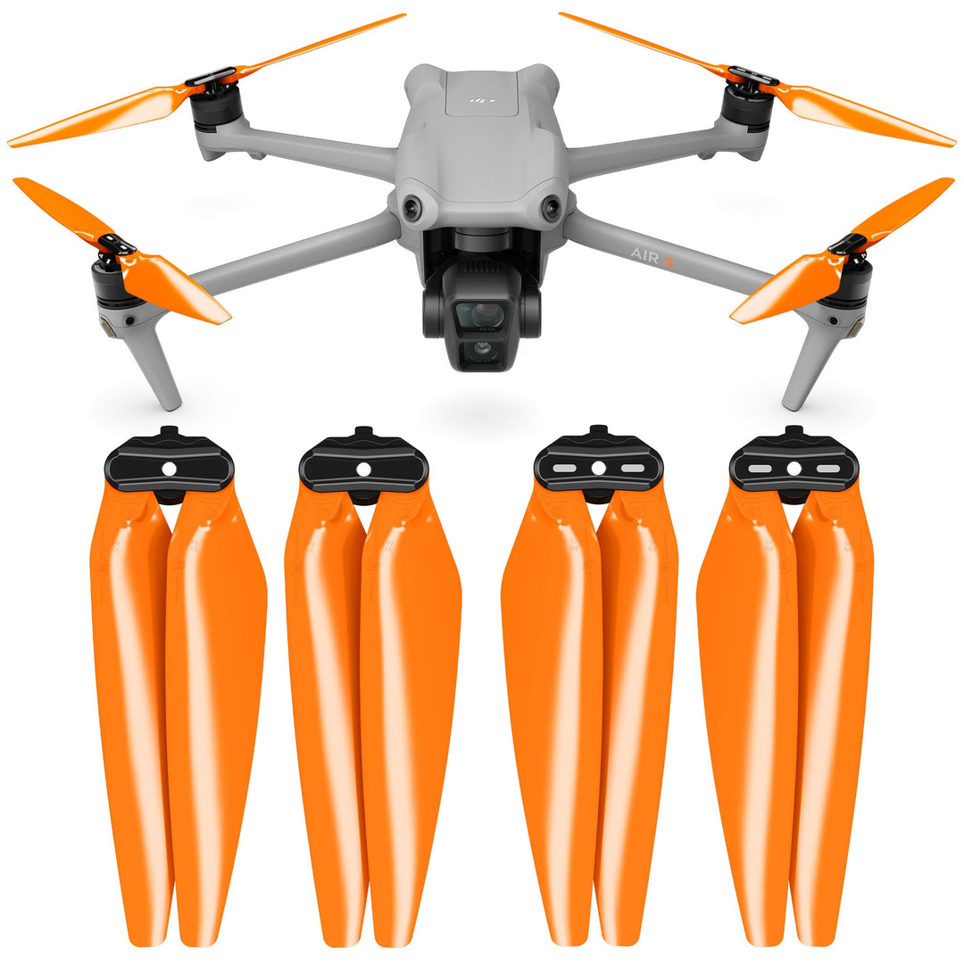 Master Airscrew Stealth Propeller kompatibel mit DJI Air 3 - Orange, 4 Stück, Orange