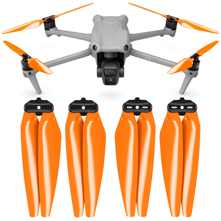 Master Airscrew Stealth Propeller kompatibel mit DJI Air 3 - Orange, 4 Stück, Orange
