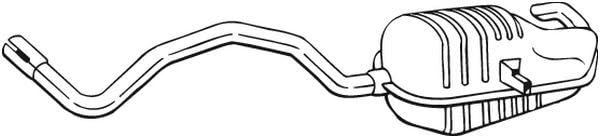 Bosal 280-819 Endschalldämpfer