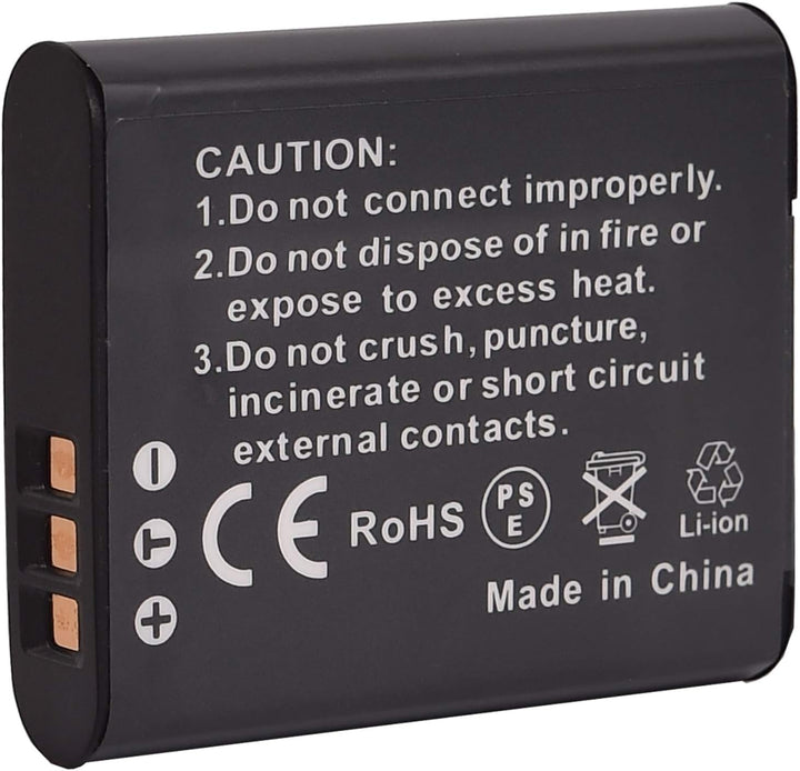 DSTE®（2 Pack） Ersatz Batterie und DC16E Reise Ladegerät Compatible für Olympus Li-90B SH-1 SH-50 iHS