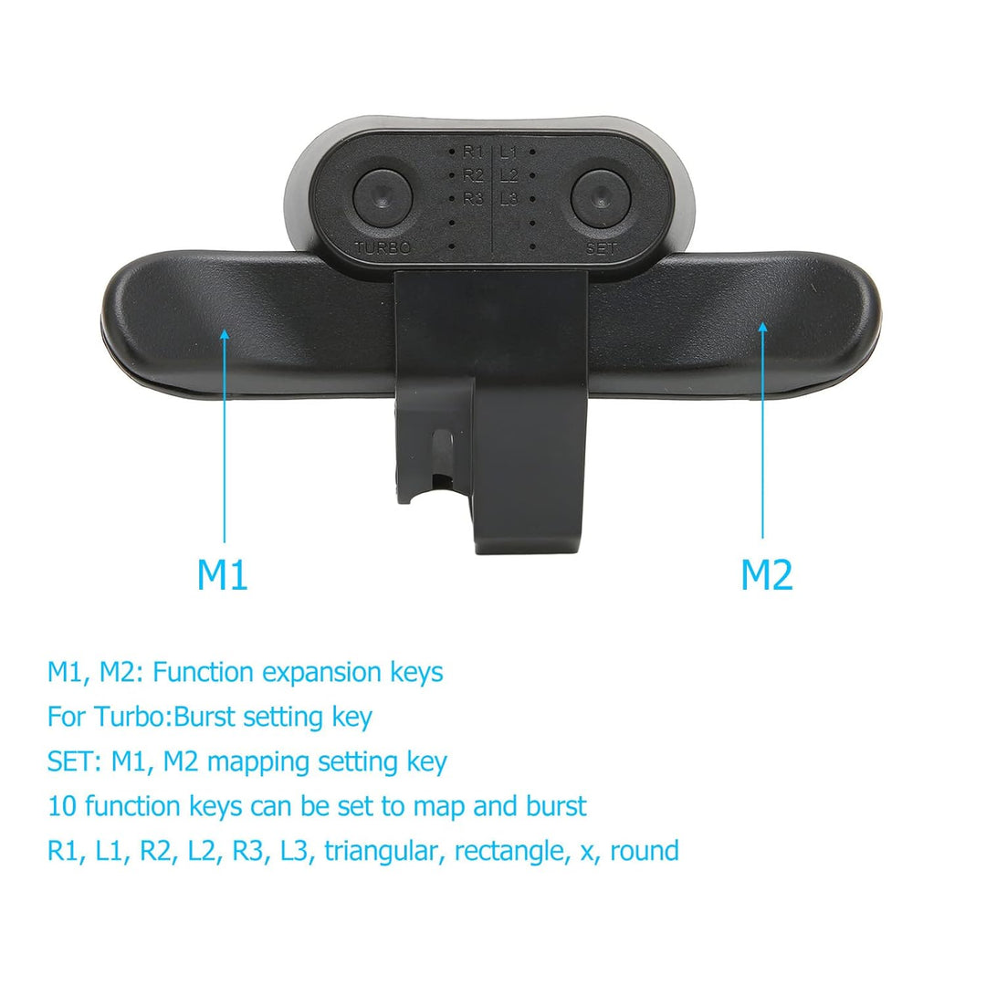 Ergonomische Multifunktions Controller Paddles, 10 Tasten Controller Back Paddles Burst Funktions Co