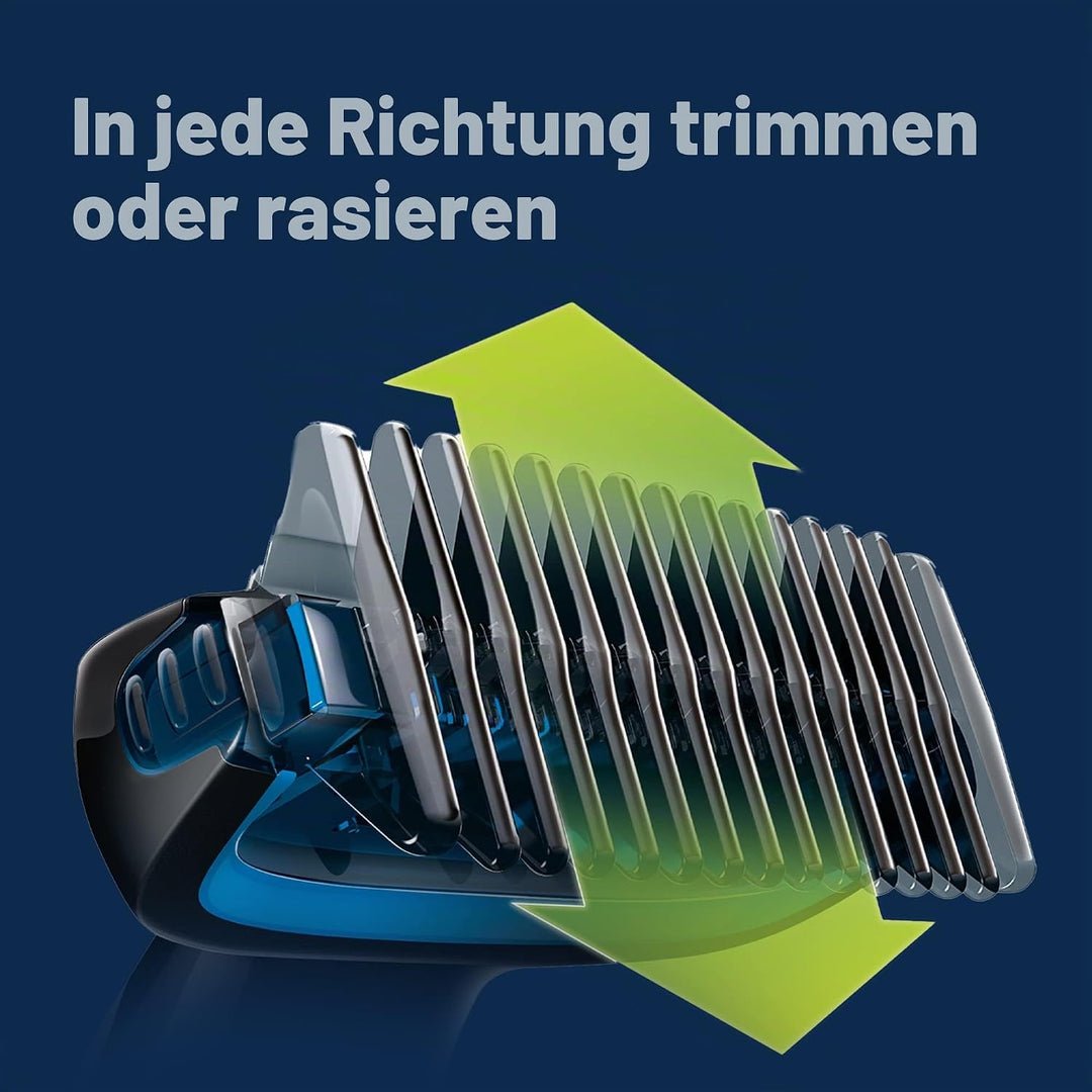 Philips Norelco BG1026/60, Bodygroom-Serie 1100, wasserfest, für Herren