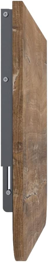 AKKE Klapptisch Wandklapptisch Esstisch - Klappbar Faltbar Platzsparend - Abgerundete Ecken - 90cm x