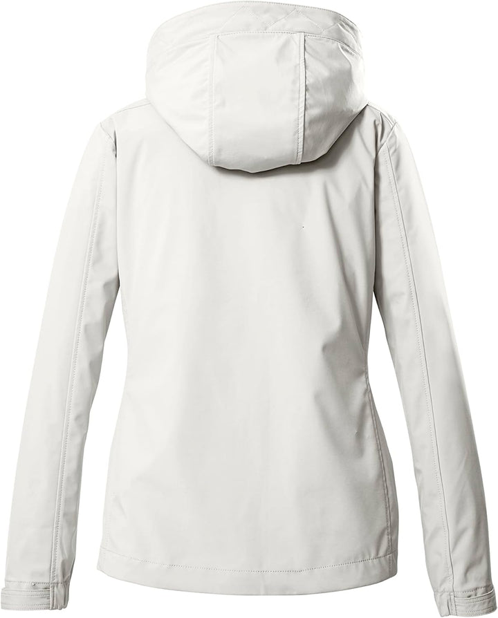 G.I.G.A. DX Damen Gs 97 Wmn Sftshll Jckt Softshelljacke/Outdoorjacke mit Kapuze 38 gebrochenes weiss
