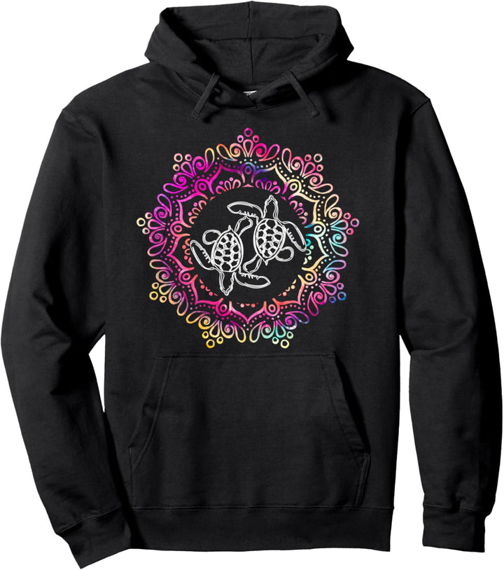 Maori Meeresschildkröte Ozean Tier Polynesien Schildkröte Pullover Hoodie