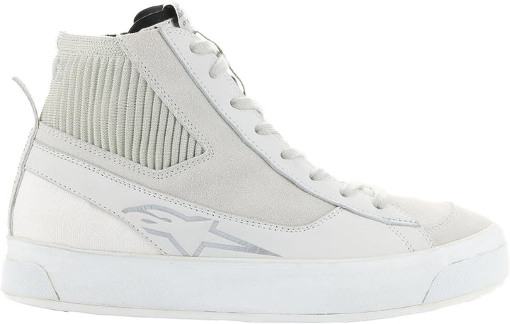 Alpinestars Stella Stated Podium Damen Motorradschuhe Weiss Grau 38 EU, White Cool Gray 38 EU