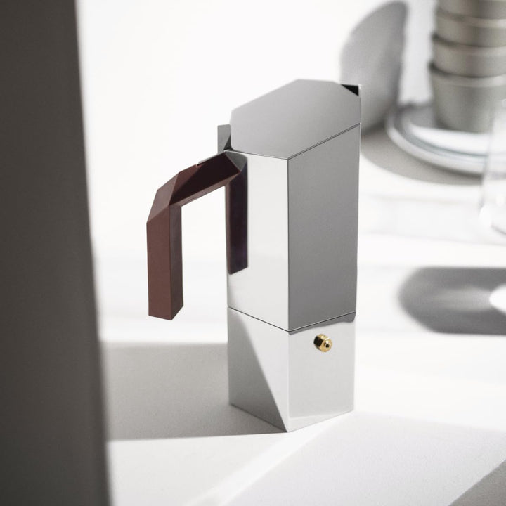 Alessi Espressokocher MENHIR, 6 Tassen
