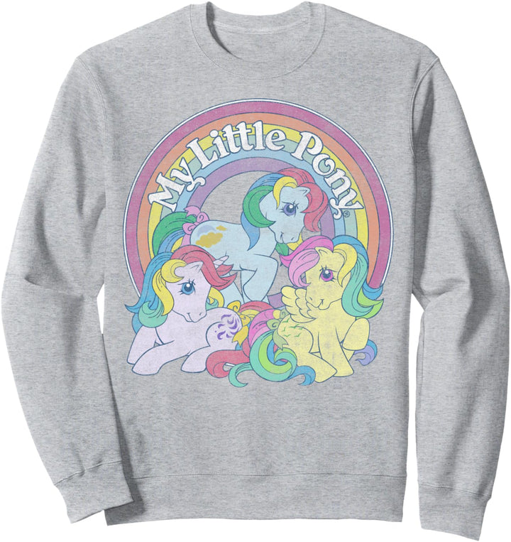 My Little Pony Group Windy, Sunlight, Skydancer Rainbow Logo Sweatshirt