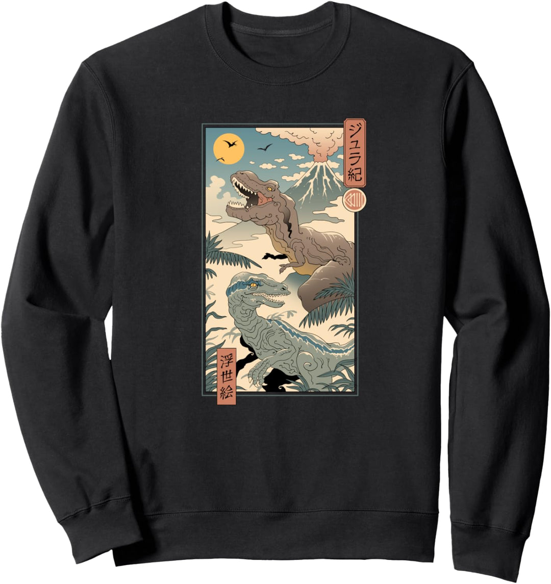 Jurassic Ukiyo-e 2 Sweatshirt
