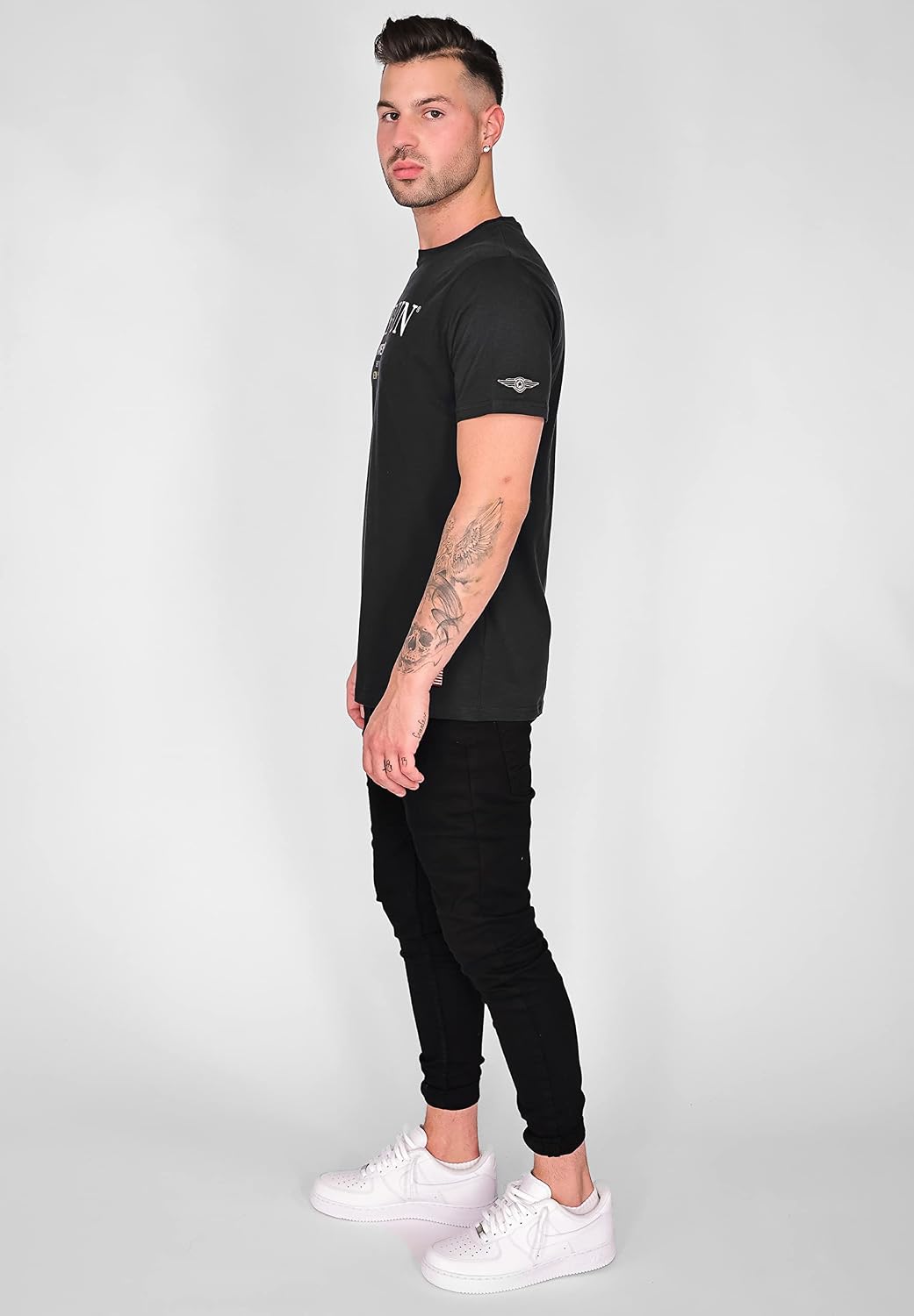 Top Gun Herren T-Shirt Tg20213002 M Schwarz, M Schwarz