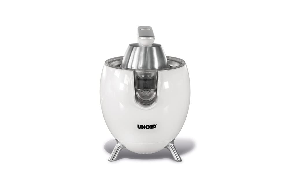 Unold 78130 Citrus Juicer Power Juicy White Elektrische Entsafter und Entsafter, mehrfarbig, einziga