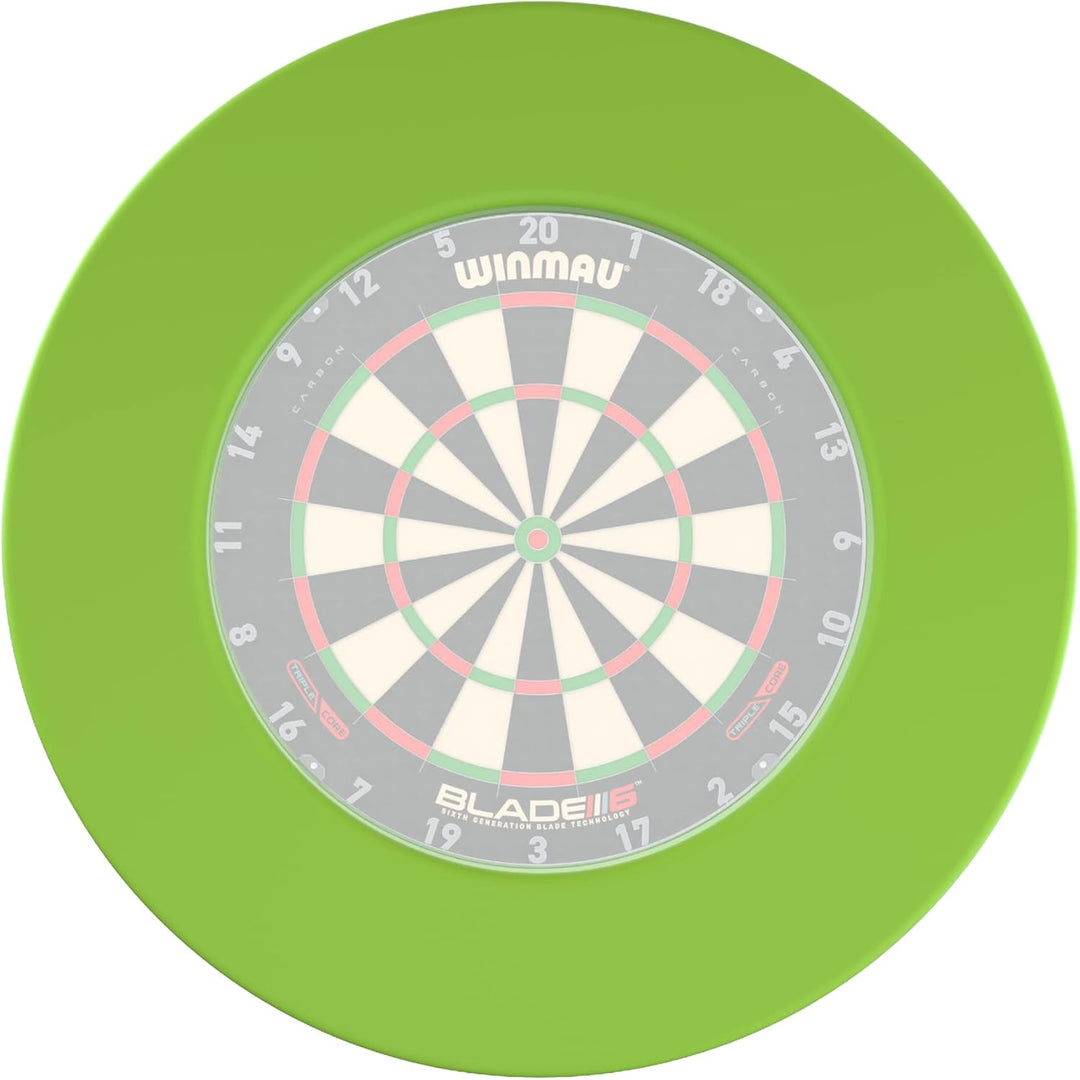 WINMAU Dartboard Plain Surrounds for Steeltip Dartboards Green, Green