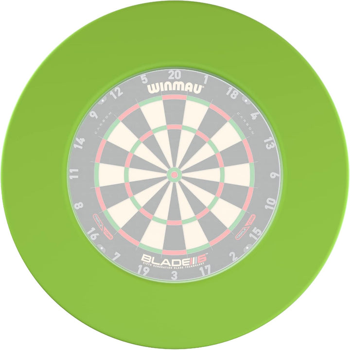 WINMAU Dartboard Plain Surrounds for Steeltip Dartboards Green, Green