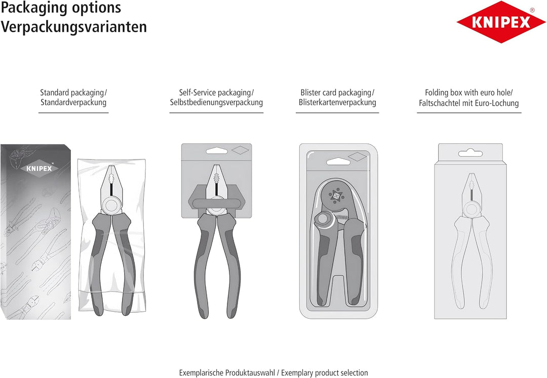 KNIPEX Elektronik-Greifzange ESD, 35 52 145 ESD