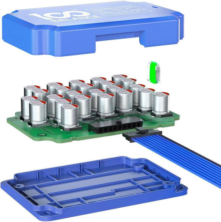 100 BALANCE Battery Balancer 5A Aktives Balancing-Modul für 7S Li-Ion (NMC/LFP) Akkupack, 7S
