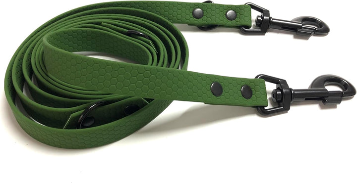 3-fach verstellbare Leine, Hundeleine aus Hexa-Gurtband (4m), 4m