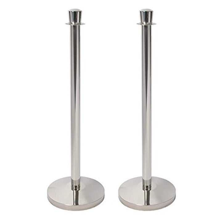 Securit 32 x 95 cm Seil Barriere-7,5 kg Post – Chrome (Pack von 2)
