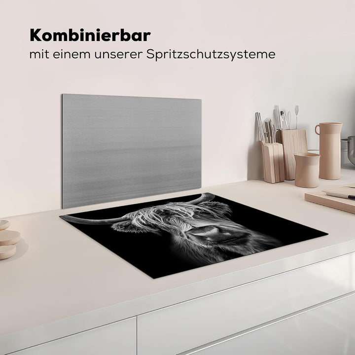 Herdabdeckplatte Einteilig Induktionsmatte Küche Abdeckung Ceranfeld Herd Abdeckplatte Vinyl Matte A