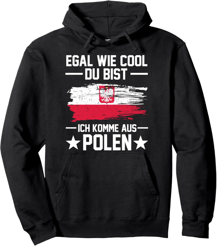 Cooler Pole Polen Polin Polska Polnisches Pullover Hoodie