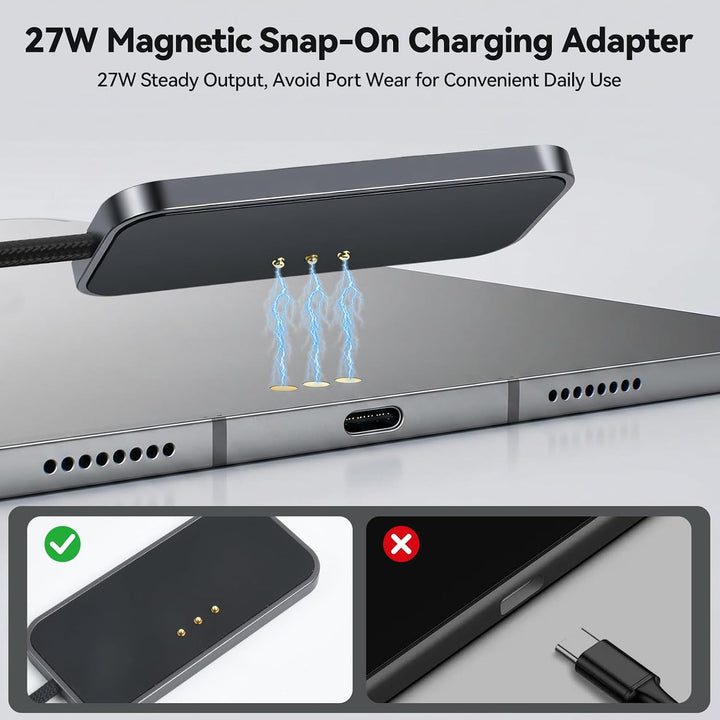 ELUTENG Magnetic Wireless Charger, 27W Wireless Fast Charger for iPad