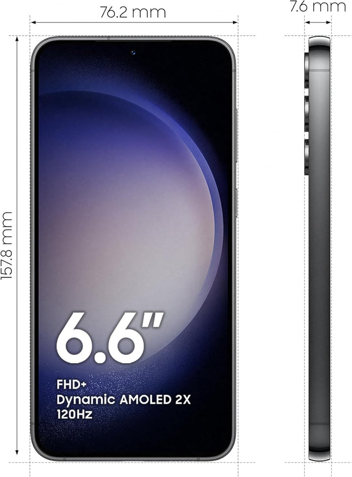 Samsung S916B/DS 5G S23+ 8GB/256GB Black EU