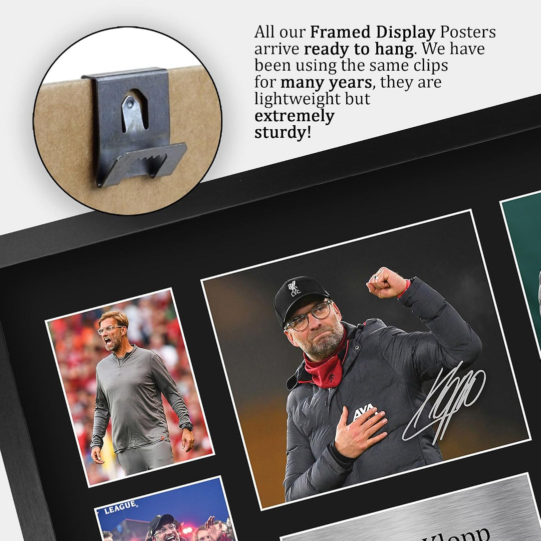 HWC Trading FR A3 Jurgen Klopp Liverpool Manager Gedruckte Erinnerungsstücke Signiert Autogramm Foto