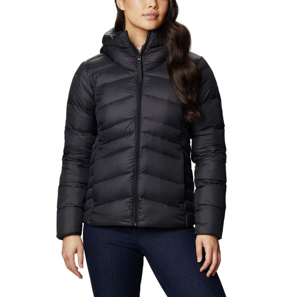 Columbia Damen Autumn Park Down Hooded Jacket Daunen 1X Schwarz, 1X Schwarz