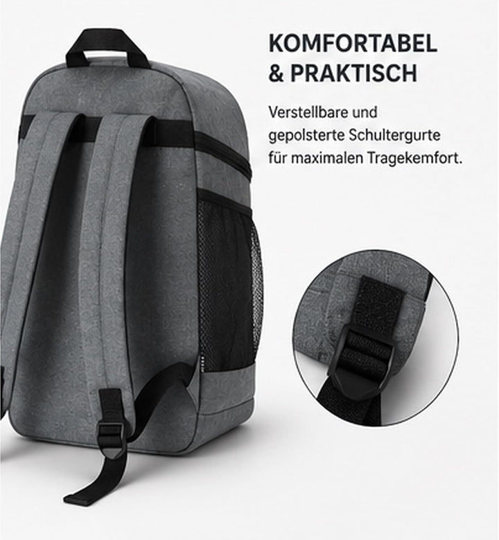 ArcticCool Kühlrucksack 10L Grau 10 Liter, Grau 10 Liter