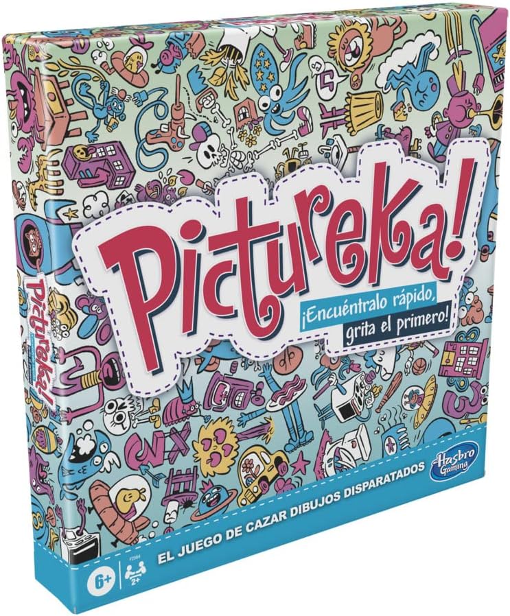 Hasbro Gaming Pictureka! - Cartoon-Spiel - Brettspiel für Kinder - Lustiges Familienspiel - Brettspi