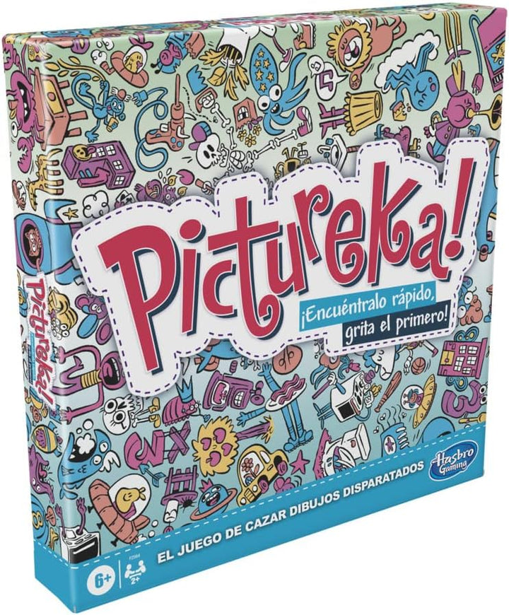 Hasbro Gaming Pictureka! - Cartoon-Spiel - Brettspiel für Kinder - Lustiges Familienspiel - Brettspi