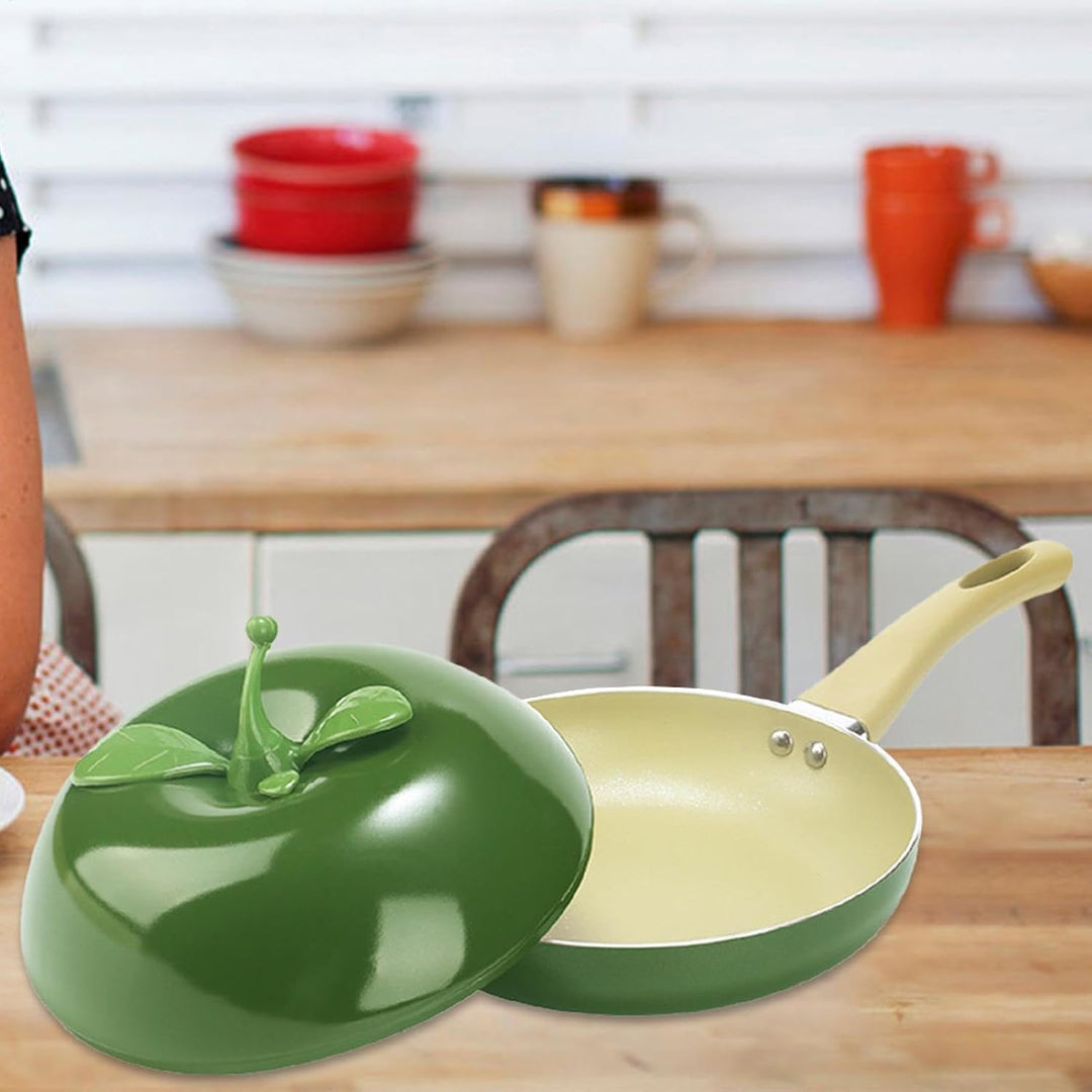 Kochtopf Mit Tomatenform - Kreatives Fruchtförmiges Kochgeschirrpfanne | Nicht Stick Tomaten Topf Mi