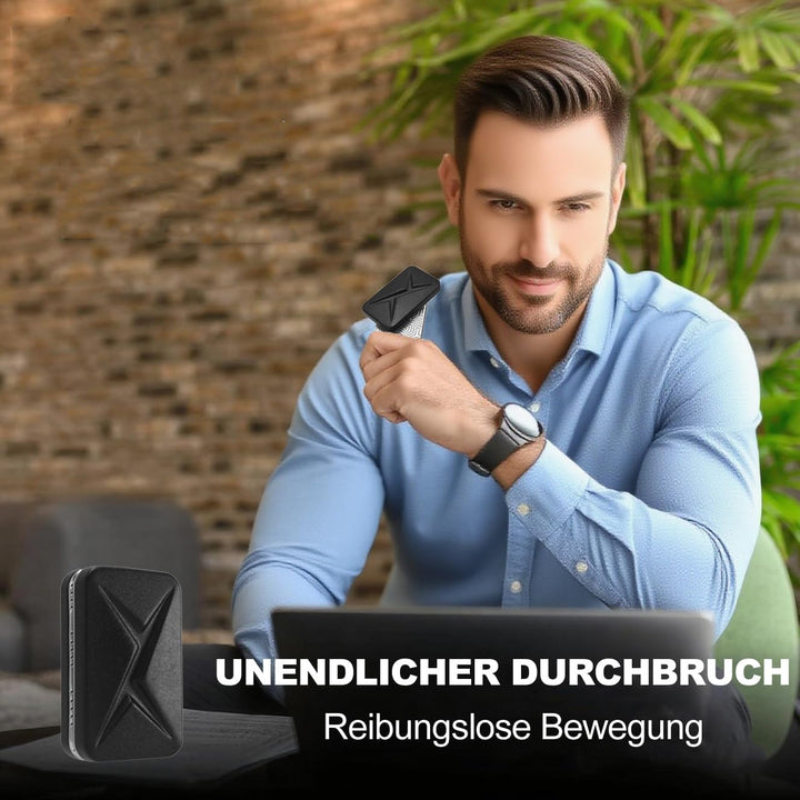 Vitoki Metall-Fidget-Slider für Erwachsene, magnetisches Fidget-Spielzeug mit All-Slide zur Linderun