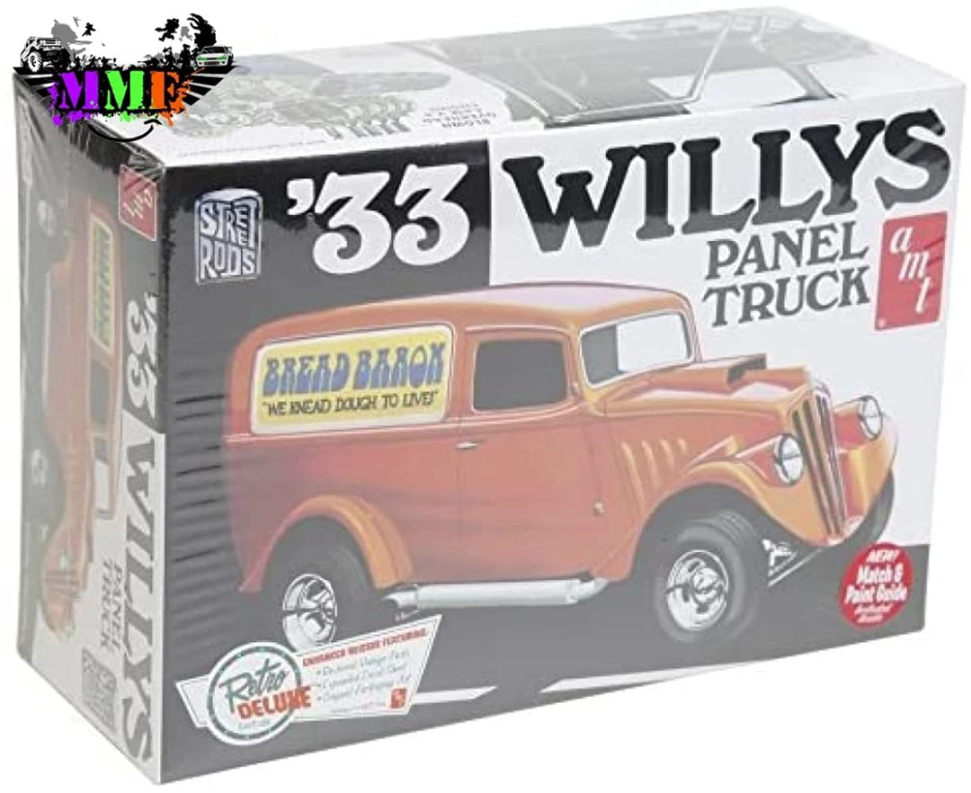 Round2 AMT879/12 - 1/25 1933 Willys Panel, Fahrzeuge