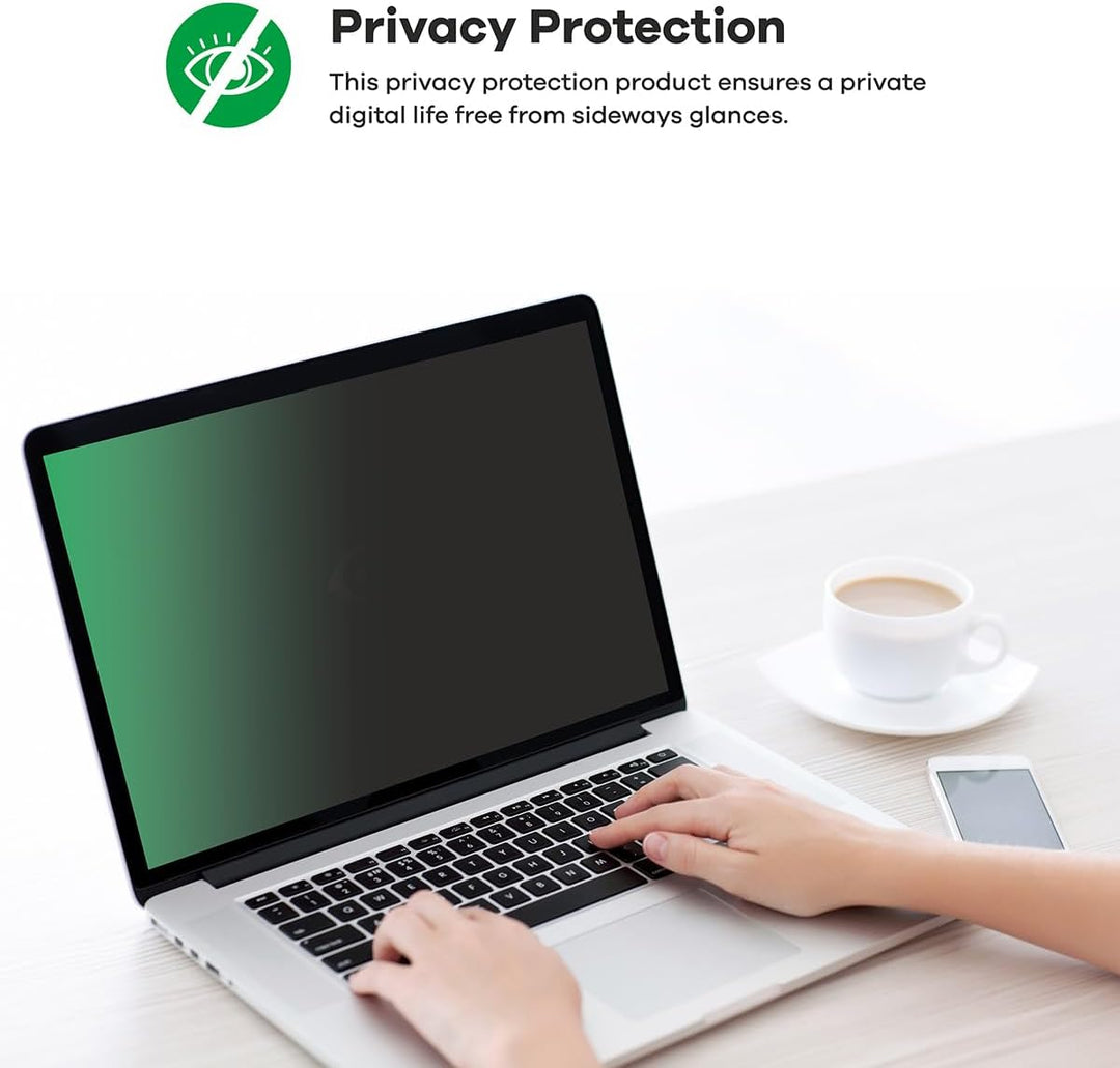 upscreen Anti-Spy Blickschutzfolie für Apple MacBook Air M2 2022 Privacy Screen Displayschutz-Folie