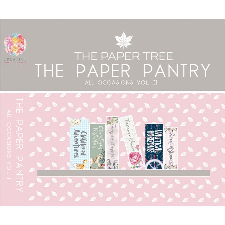 Paper Boutique USB1005 The Tree-Paper Pantry-All Occasions-Vol 2 USB Collection, verschieden, Hausha