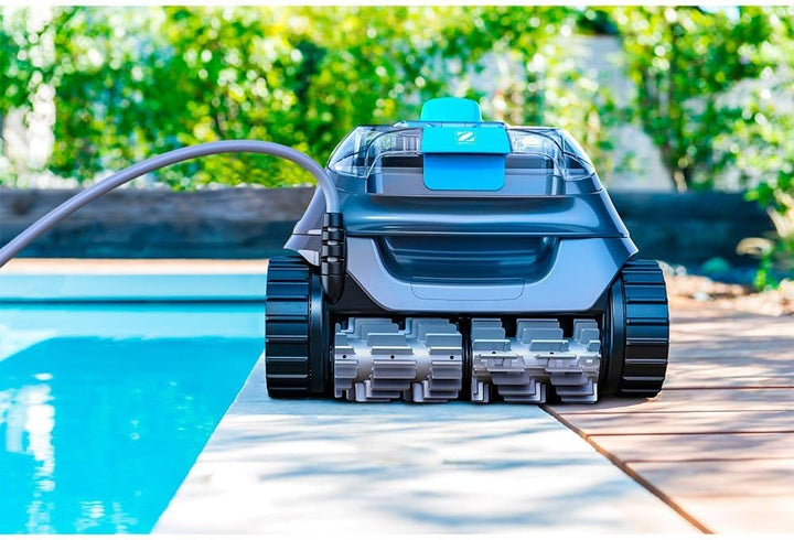 Automatischer Poolroboter Zodiac CNX 20 für bis zu 10x5 m, reinigt Boden, Wände und Wasserlinie. Zyk