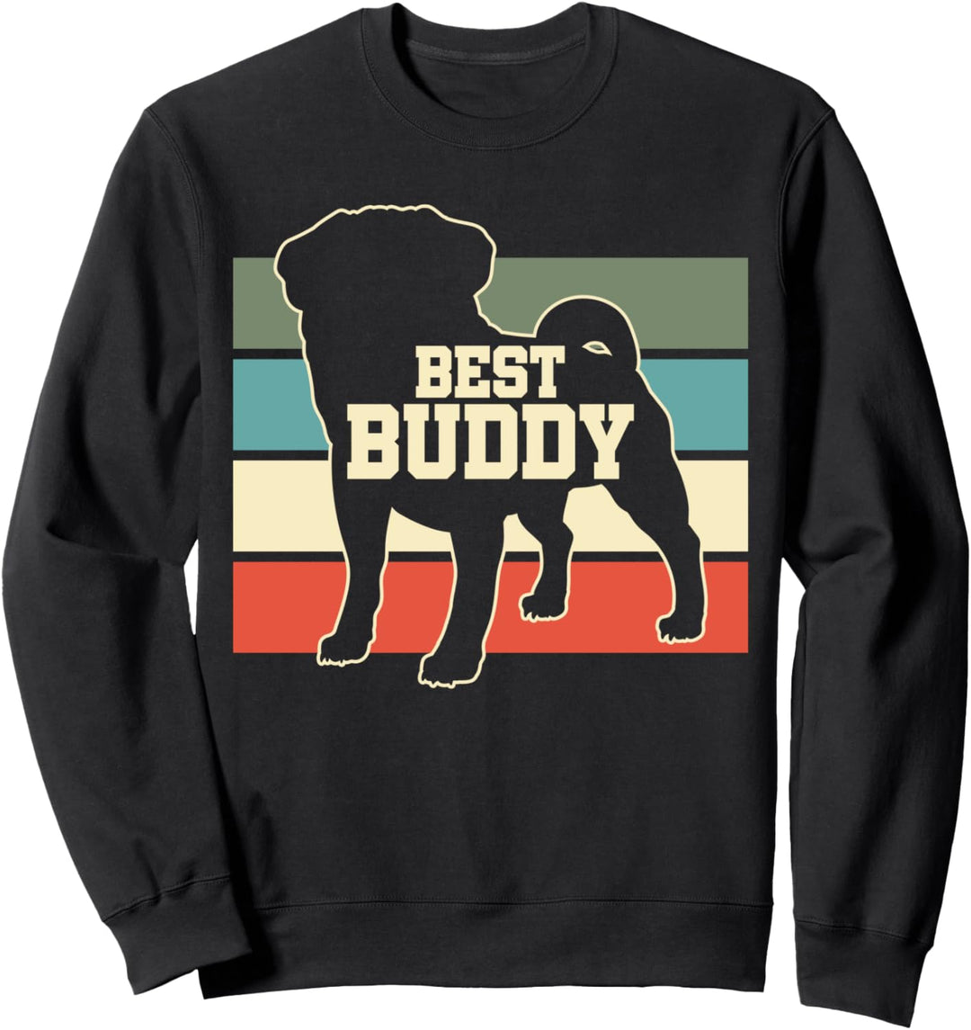 Mops Besitzer Sweatshirt