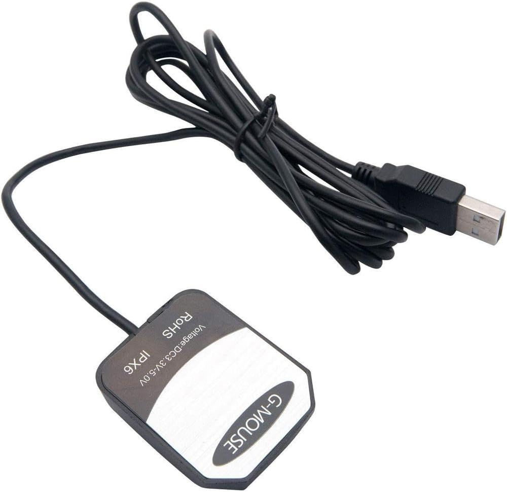 Riloer USB GPS Receiver Vk-162 Remote Mount Compatible with Google Earth Raspberry Pi Linux Window W