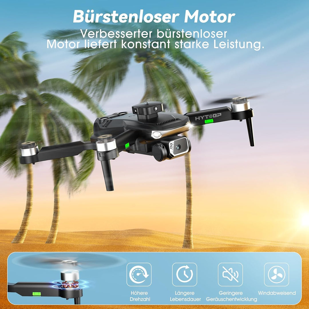 S165 Drohne mit Kamera 1080P für Erwachsene &amp; Anfänger - 2-Kamera-System, 40 Min Flugzeit (3 Akkus),