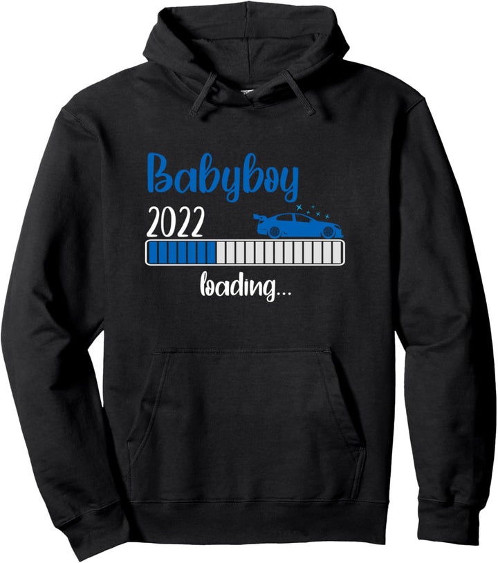 Baby 2022 Loading Werdender Papa Pullover Hoodie