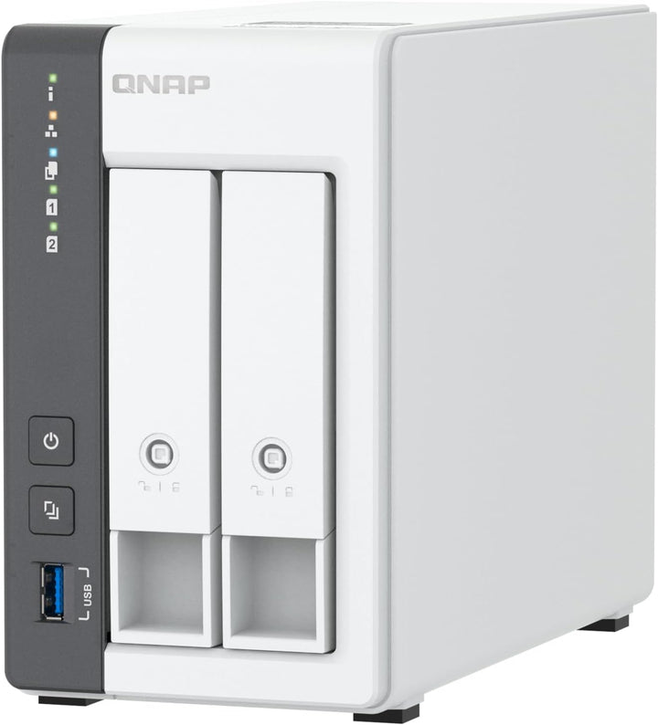 Qnap TS-216G | 2-Bay, Quad-core ARM CPU, 4GB RAM. 2.5GbE NAS